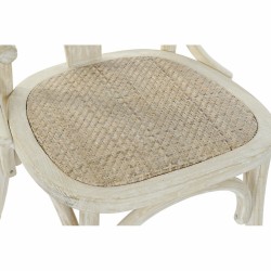 Silla de Comedor DKD Home Decor Blanco 56 x 50 x 76 cm