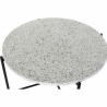 Mesa de Comedor DKD Home Decor Piedra Hierro 80 x 80 x 45 cm