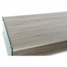 Mesa de Centro DKD Home Decor Multicolor Transparente Natural Madera Cristal Madera MDF 130 x 65 x 35,5 cm