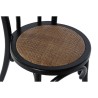 Silla de Comedor DKD Home Decor Negro Multicolor 43 x 44 x 89 cm