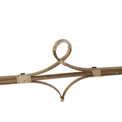 Estantería DKD Home Decor Natural Ratán Bambú 3 Estantes (62 x 15 x 103 cm)