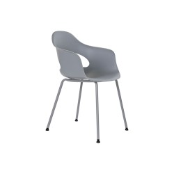 Silla DKD Home Decor Gris claro 56 x 54 x 80 cm