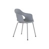 Silla DKD Home Decor Gris claro 56 x 54 x 80 cm