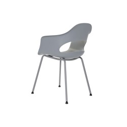 Silla DKD Home Decor Gris claro 56 x 54 x 80 cm