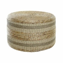 Reposapiés DKD Home Decor Fibra Natural Hierba marina (65 x 65 x 39 cm)