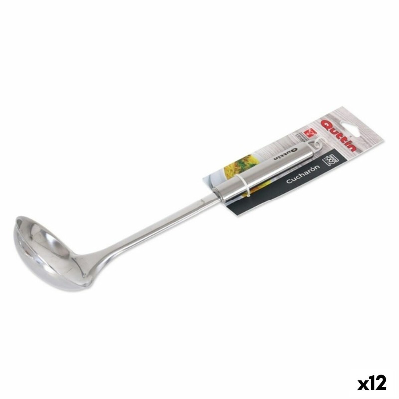 Cucharu00f3n Quttin (30 cm) Acero Inoxidable (12 Unidades)