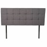 Cabecero de Cama DKD Home Decor Gris Madera de caucho 160 x 7 x 65 cm