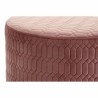 Reposapiés DKD Home Decor Rosa Madera MDF Sixties 55 x 55 x 35 cm