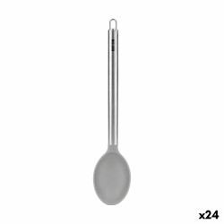 Cucharu00f3n Quttin Silicona Acero Inoxidable Acero 34 x 7 cm (24 Unidades)