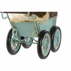 Figura Decorativa DKD Home Decor MO-186345 Azul Marrón Coche Vintage 19 x 11 x 16,5 cm