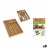 Organizador para Cubiertos Quttin Bambu00fa 34 x 26 x 4 cm (8 Unidades)