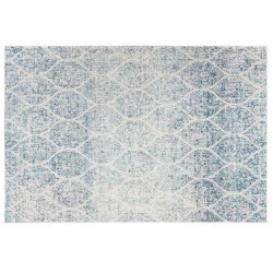 Alfombra DKD Home Decor Azul Algodón Chenille (120 x 180 x 1 cm)