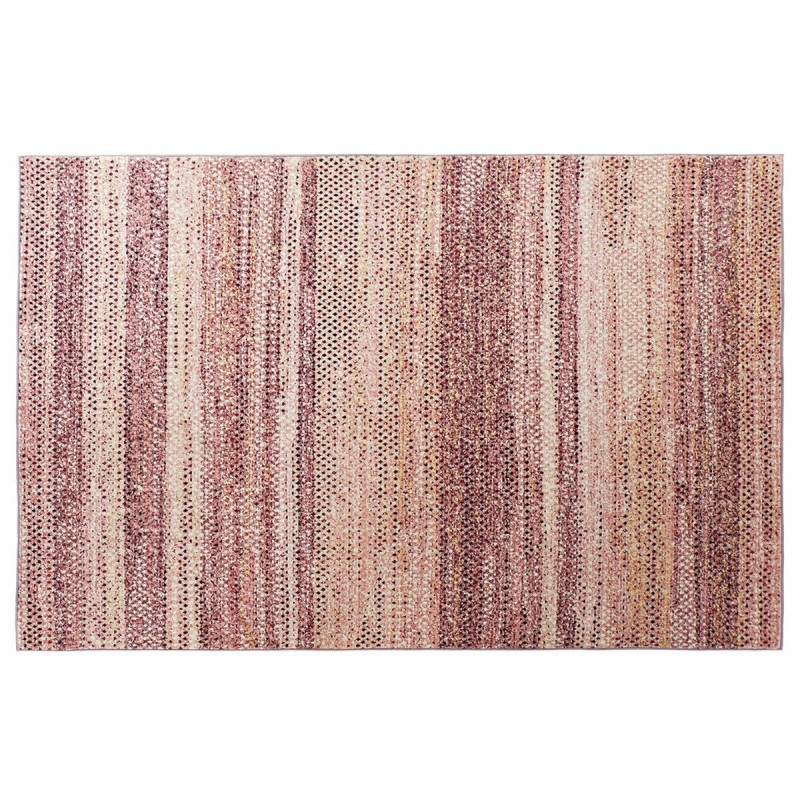 Alfombra DKD Home Decor Rosa Poliéster (200 x 290 x 0.7 cm)