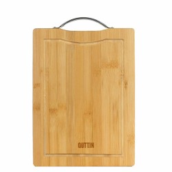 Tabla de cortar Quttin Bambu00fa 27 x 20 x 1,5 cm (12 Unidades)