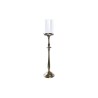 Candelabro DKD Home Decor Cristal Dorado Aluminio (13 x 13 x 53 cm)