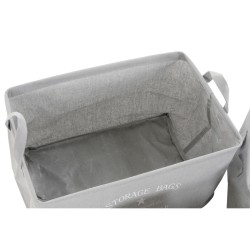 Juego de Cestas DKD Home Decor Verde Gris Crema Azul marino Loft 39 x 27 x 24 cm (4 Piezas)