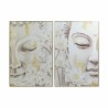 Cuadro DKD Home Decor Buda 80 x 4 x 120 cm Oriental (2 Unidades)