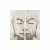 Juego de 2 cuadros DKD Home Decor Buda Oriental (120 x 3,7 x 120 cm)