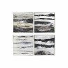 Cuadro DKD Home Decor 79 x 2,5 x 79 cm Abstracto Moderno (4 Piezas)