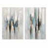 Cuadro DKD Home Decor Abstracto 80 x 3 x 120 cm Urbano (2 Unidades)