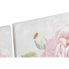 Cuadro DKD Home Decor 120 x 3 x 60 cm Flores Shabby Chic (2 Unidades)