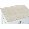 Cajonera DKD Home Decor Natural Blanco Mimbre Madera de Paulonia (40 x 29 x 42,5 cm)