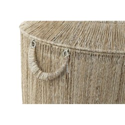 Juego de Cestas DKD Home Decor Marrón Multicolor Natural Yute Jute Metal Boho 51 x 51 x 48 cm