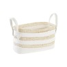 Cesta DKD Home Decor 33 x 16 x 19 cm Fibra natural