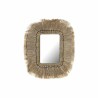 Espejo de pared DKD Home Decor Cristal Natural Jute (50 x 2 x 60 cm)