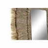 Espejo de pared DKD Home Decor Cristal Natural Jute (50 x 2 x 60 cm)