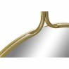 Espejo de pared DKD Home Decor Espejo Dorado Metal (72 x 2 x 91,5 cm)