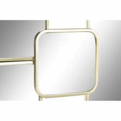 Espejo de pared DKD Home Decor Dorado Metal (97,5 x 2,5 x 56 cm)