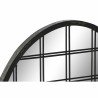 Espejo de pared DKD Home Decor Negro Metal (47,5 x 2,3 x 70 cm)