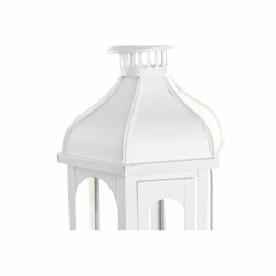 Farol DKD Home Decor Cristal Metal Blanco (20 x 17 x 55 cm)