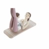 Figura Decorativa DKD Home Decor Rosa Yoga Scandi 15,5 x 6,5 x 17 cm