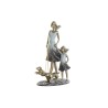 Figura Decorativa DKD Home Decor 16 x 9,5 x 24 cm Azul Dorado Familia