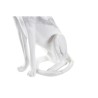 Figura Decorativa DKD Home Decor Gris Blanco Leopardo Resina Mármol (25 x 18 x 41 cm)