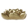 Figura Decorativa DKD Home Decor Dorado Flor 18 x 18,5 x 7,2 cm