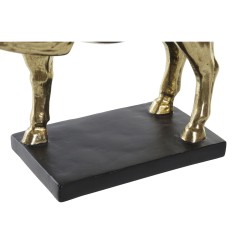 Figura Decorativa DKD Home Decor 29 x 9 x 25 cm Caballo Negro Dorado