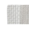 Jarrón DKD Home Decor 25 x 10 x 51 cm Blanco Resina Moderno