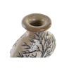 Jarrón DKD Home Decor Árbol Cristal Negro Beige Terracota (30 x 15 x 33,5 cm)