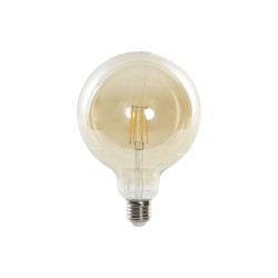 Bombilla LED DKD Home Decor E27 A++ 4 W 450 lm Ambar 12,5 x 12,5 x 18 cm