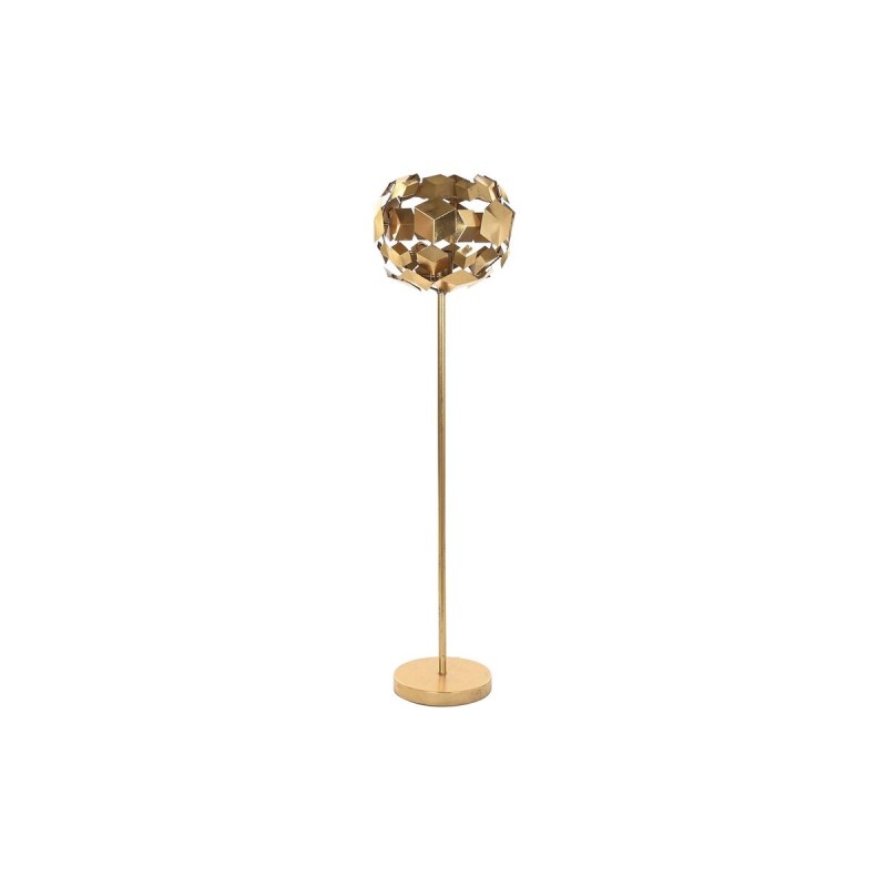 Lámpara de Pie DKD Home Decor Oro Dorado Metal 28 x 28 x 103 cm