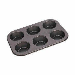 Molde para Flan Quttin Cherry Acero al carbono 26,5 x 18,5 x 3 cm 6 Unidades (12 Unidades)