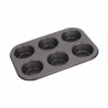 Molde para Flan Quttin Cherry Acero al carbono 26,5 x 18,5 x 3 cm 6 Unidades (12 Unidades)