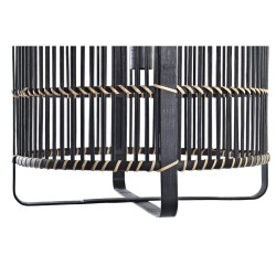 Lámpara de Techo DKD Home Decor Negro Bambú 50 W 40 x 40 x 35 cm