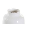 Jarrón DKD Home Decor Blanco Gres Pompón 12 x 12 x 24 cm