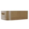 Juego de Cajas Decorativas DKD Home Decor Natural Madera MDF 35,5 x 25 x 10 cm