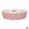 Molde para Horno Quttin Rosa 22 x 6 cm 3 Piezas