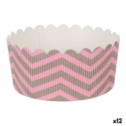 Molde para Reposteru00eda Quttin Rosa 6 Piezas 12 x 6 cm (12 Unidades)